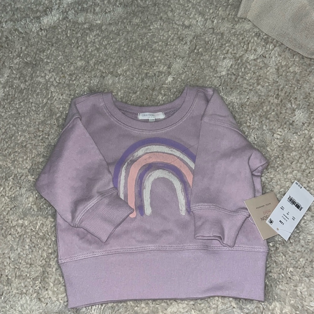 Grayson Mini (target) Purple Crewneck